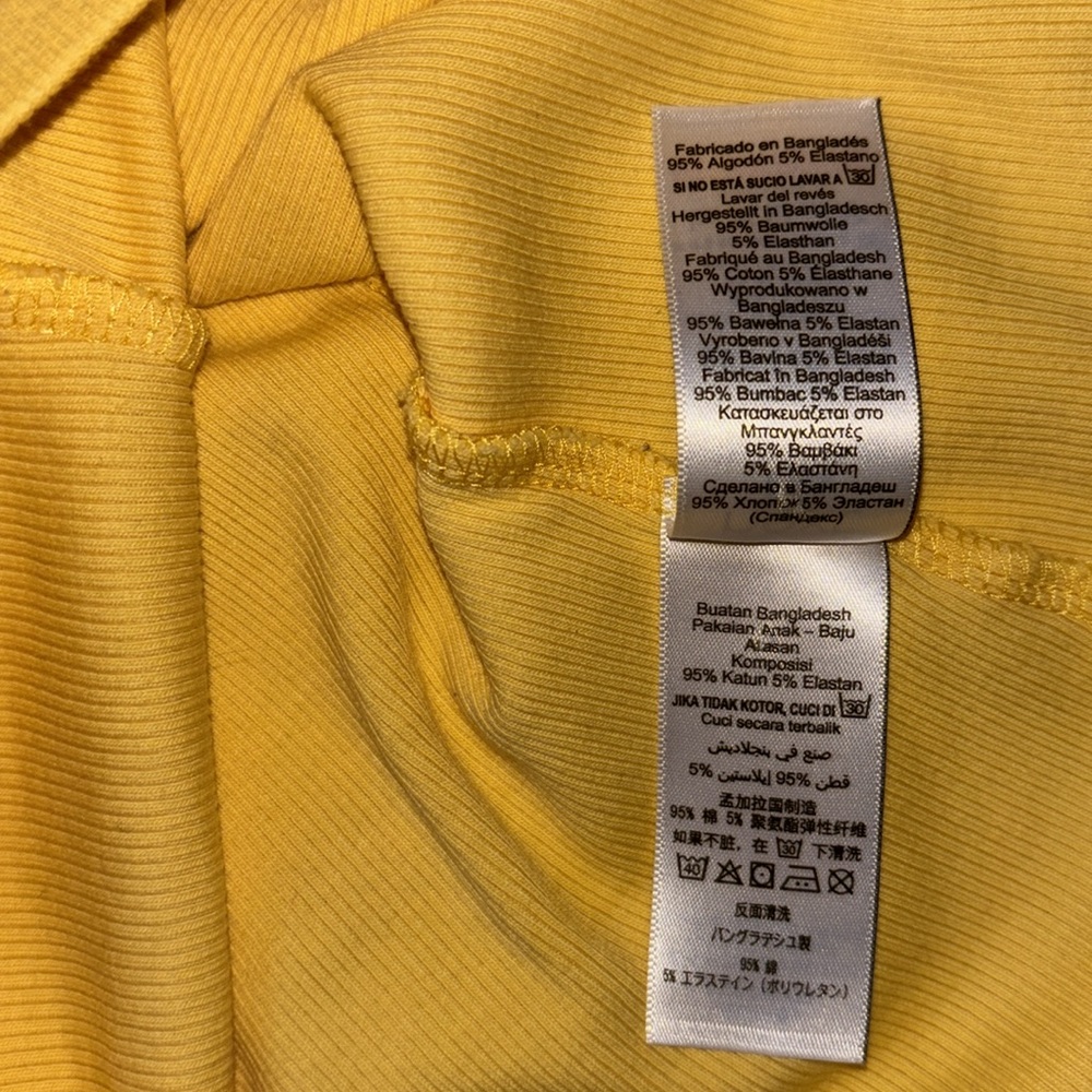 Next High Neck Yellow Tank Top(Vests), Size Small - Picture 11 of 15